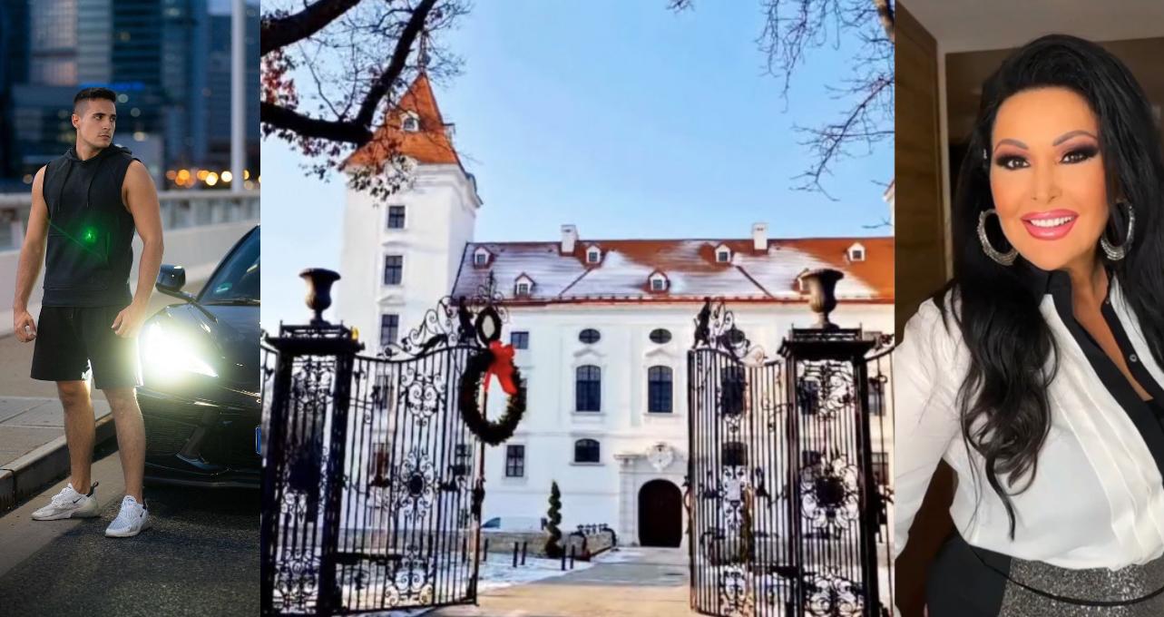 BAJKOVIT PRIZOR OSTAVLJA BEZ DAHA - Sin Dragane Mirković, pokazao božićnu dekoraciju dvorca!(FOTO)